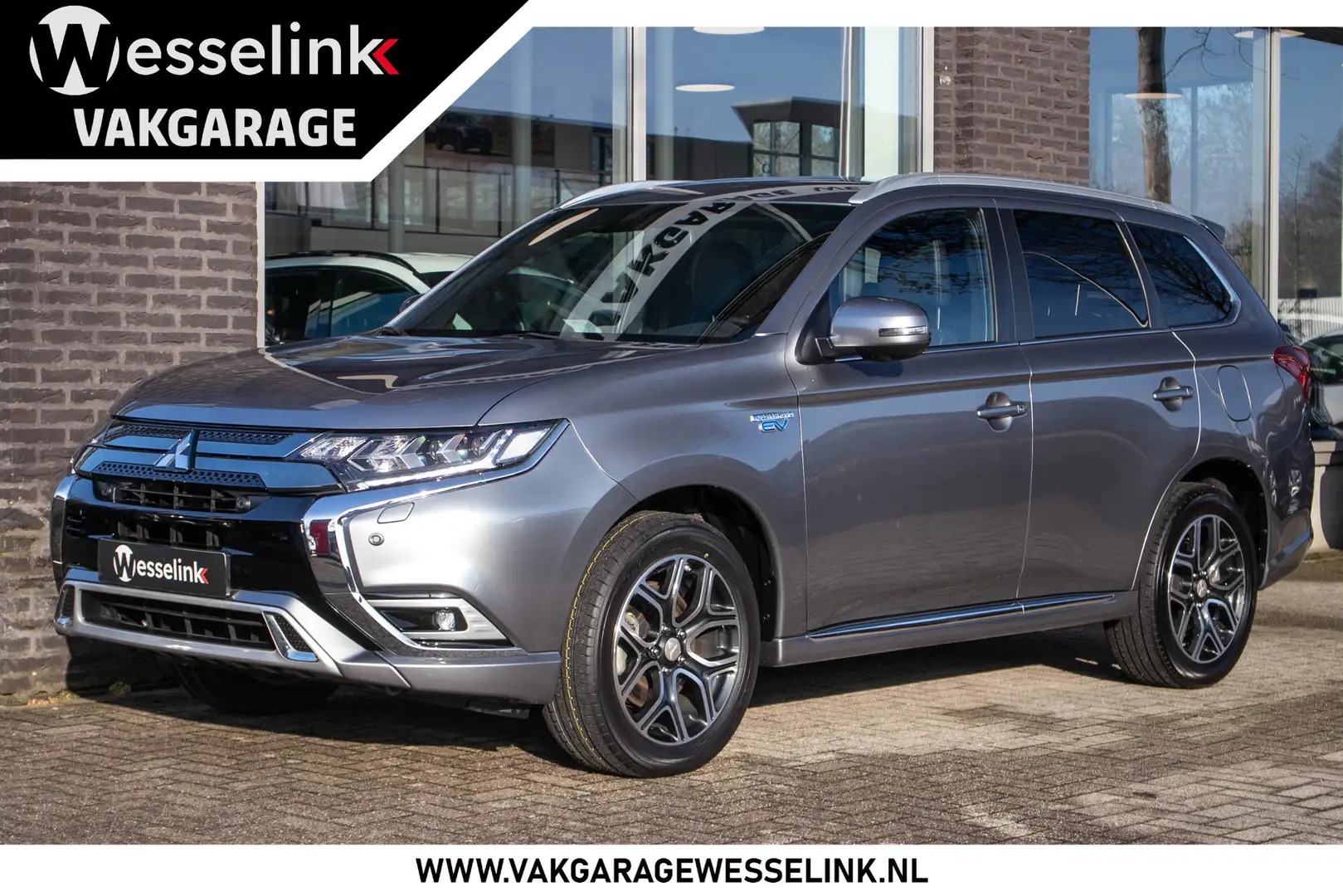 Mitsubishi Outlander 2.4 PHEV Instyle - Apple cp/Android auto | Navi | Gris - 1