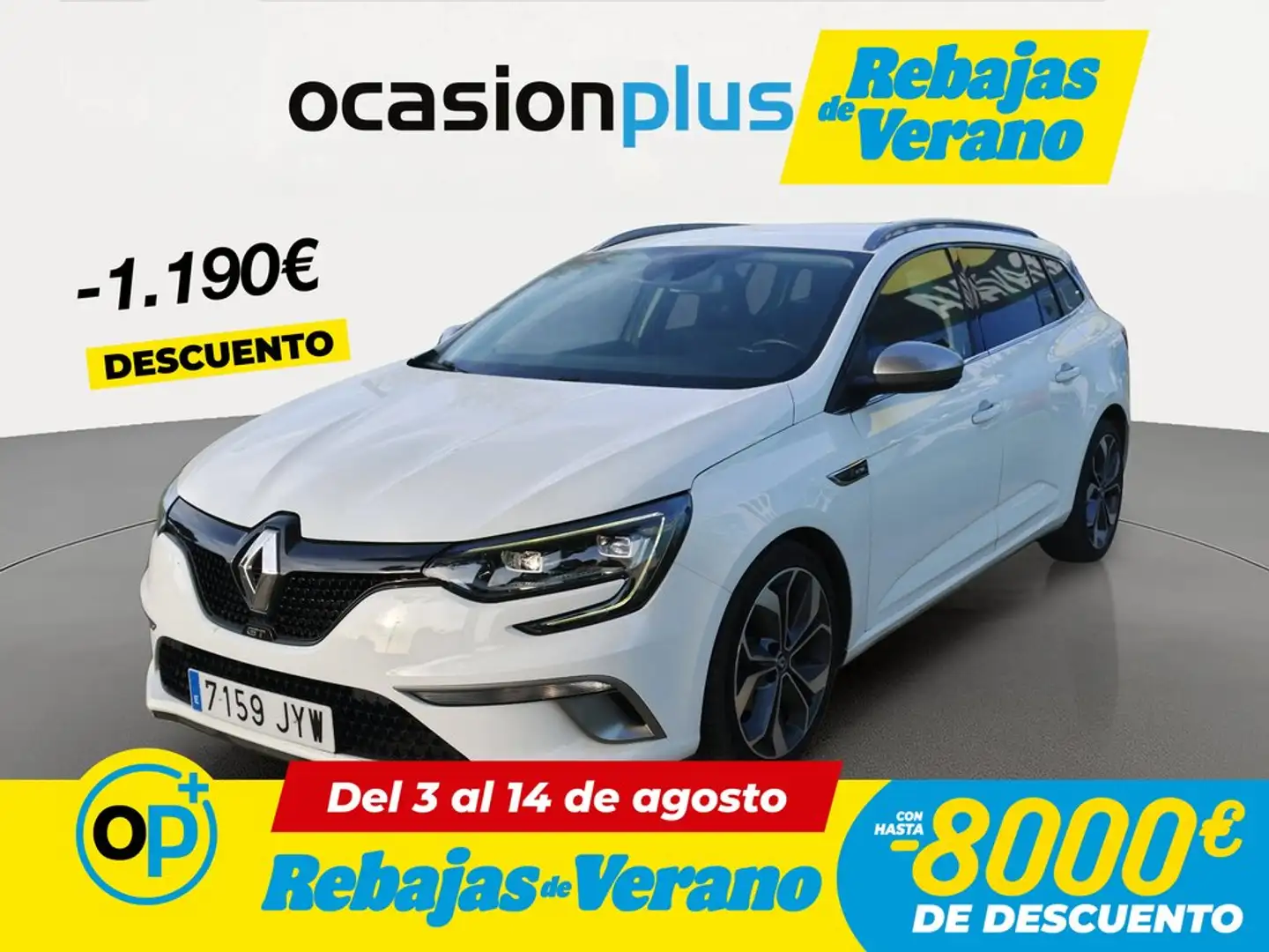 Renault Megane S.T. 1.2 TCe Energy GT Line EDC 97kW Blanco - 1