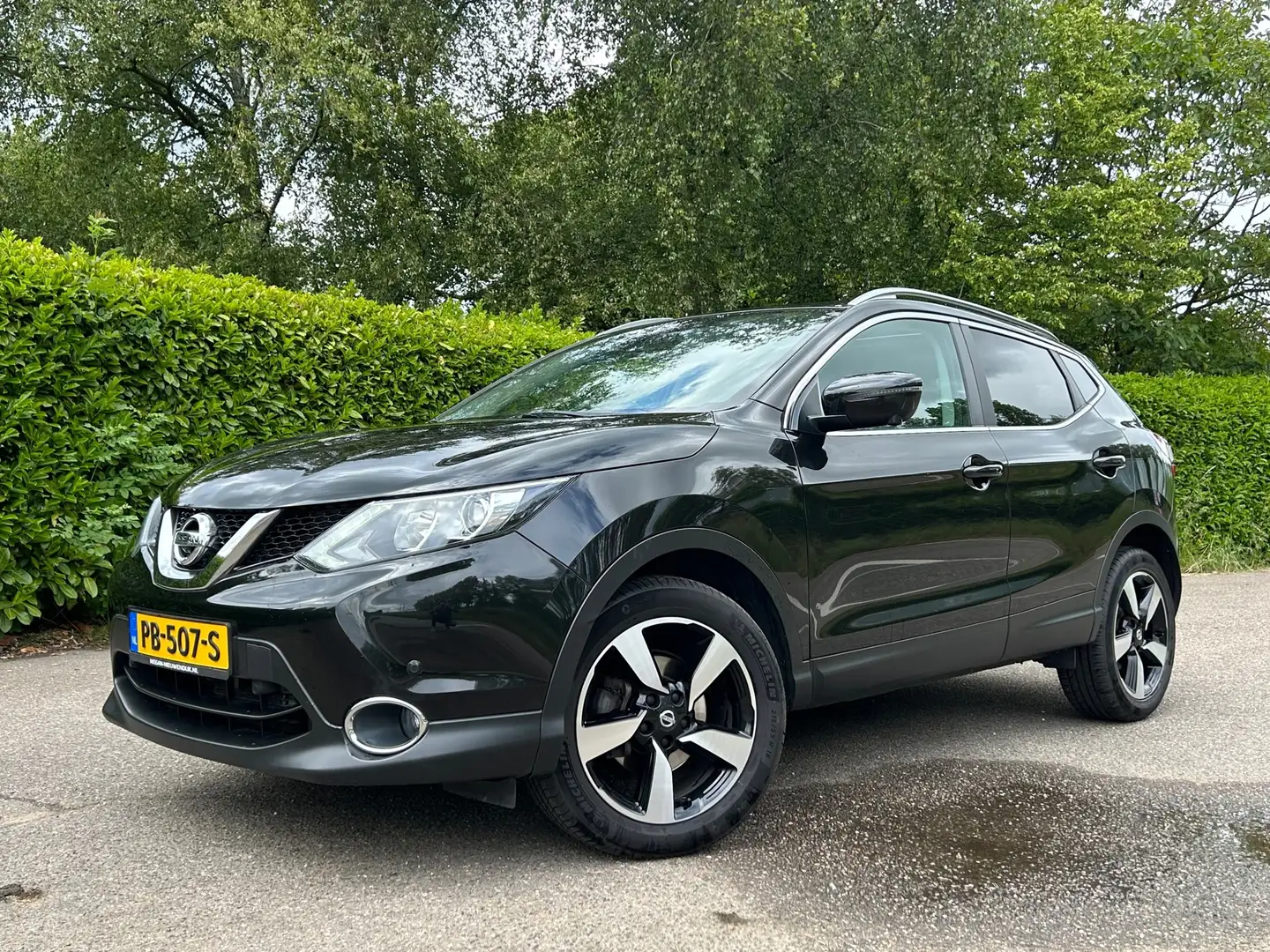 Nissan Qashqai 1.2 N-Connecta Automaat | Panoramadak | 360 Camera Negro - 1