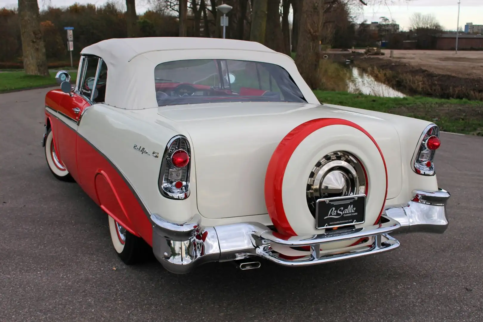 Chevrolet Bel Air Convertible 1956 Rouge - 2
