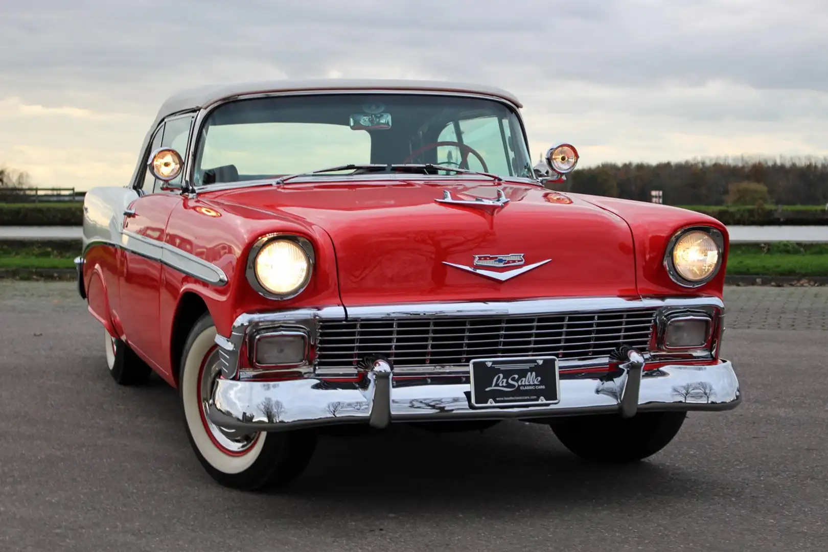 Chevrolet Bel Air Convertible 1956 Rosso - 1