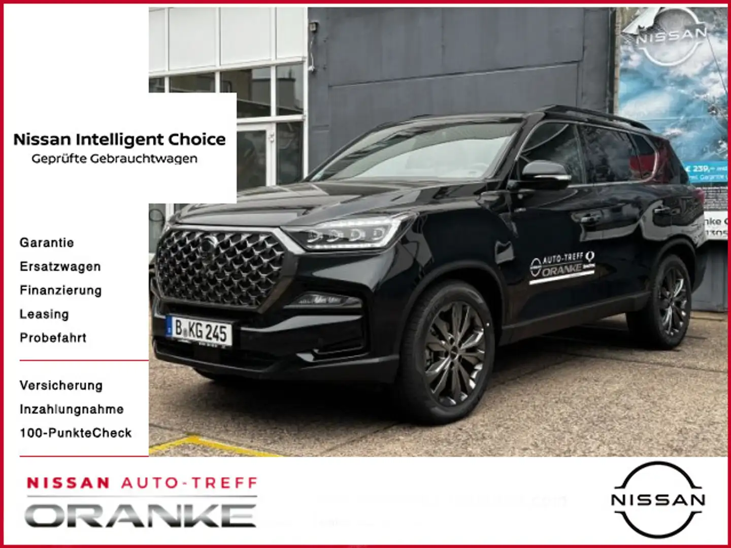 SsangYong Rexton Rexton 2.2 Diesel e-XDi Black 8AT*MJ25 Schwarz - 1