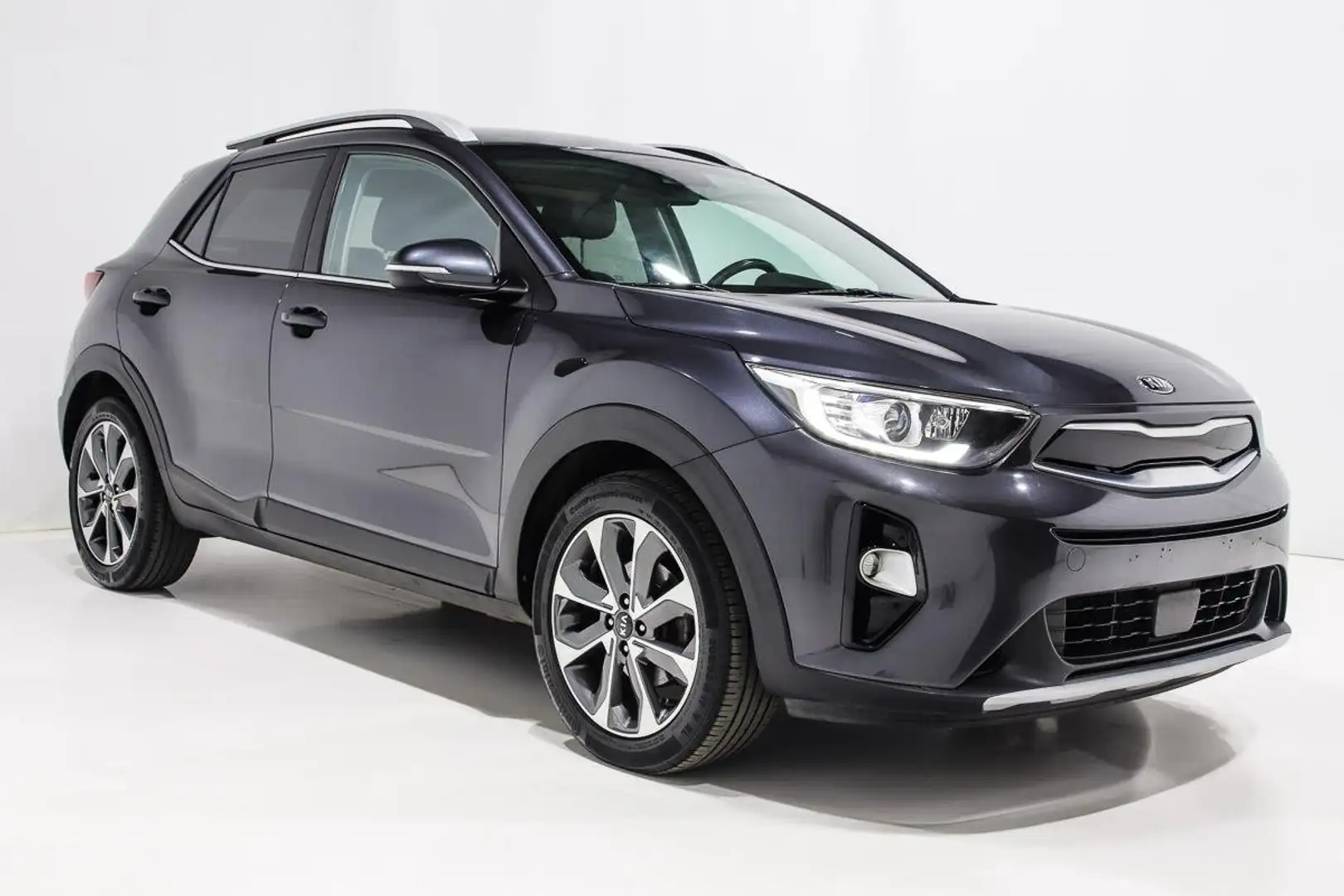 Kia Stonic !!120CV!!,CARPLAY,VOLANT+SIEGES CHAUFFANT.. Gris - 2