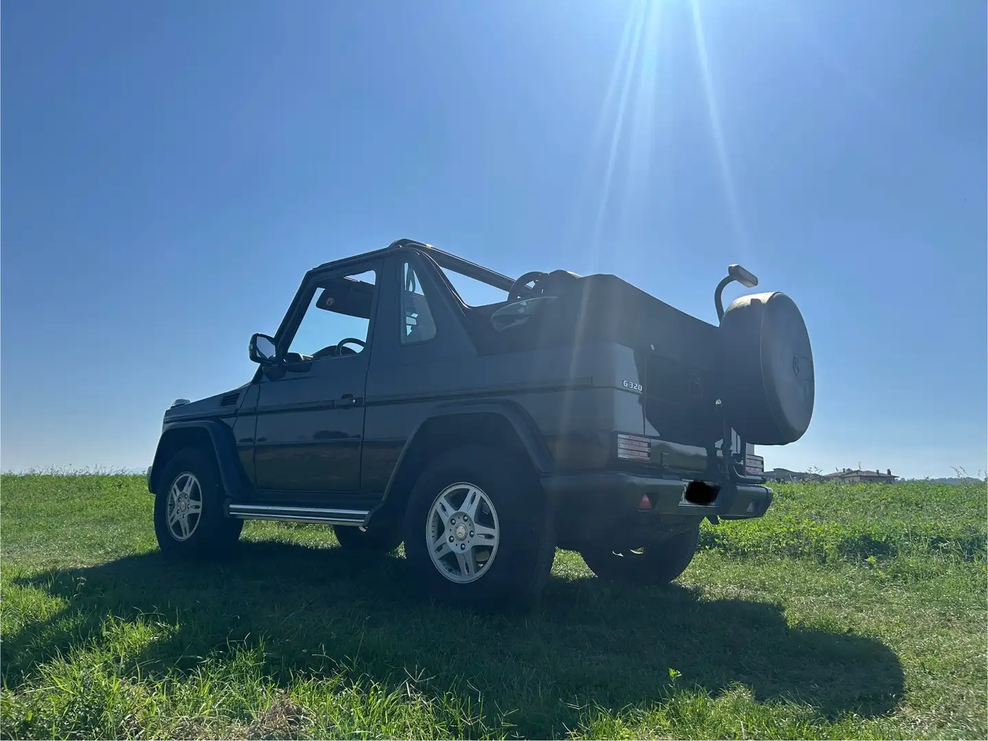 Mercedes-Benz G 320 G320 Cabrio Only 2owners! 15 services! Wonderful! Nero - 1