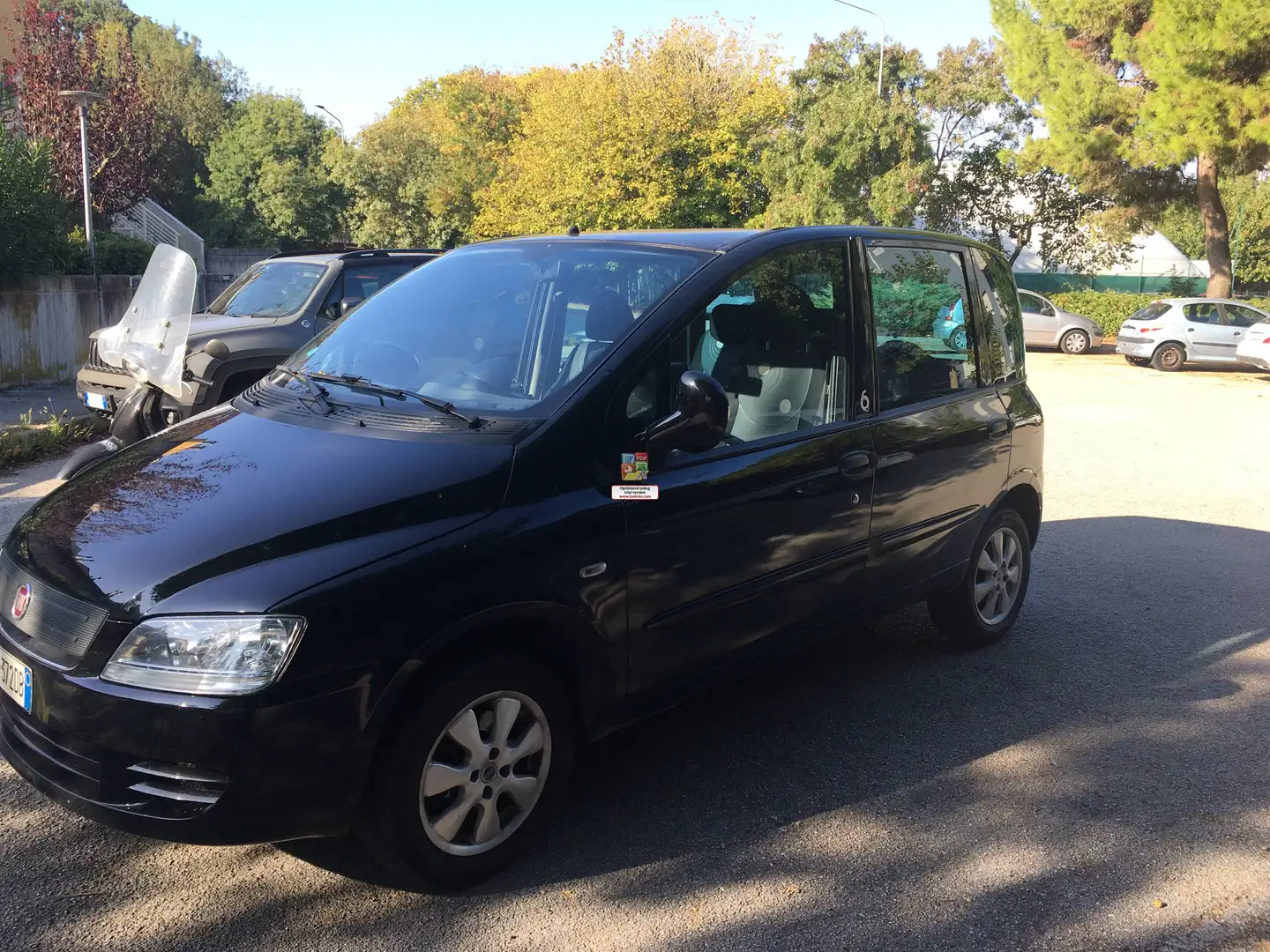 Fiat Multipla Multipla+II+2004+1.6+16v+natural+power+Active Negro - 1