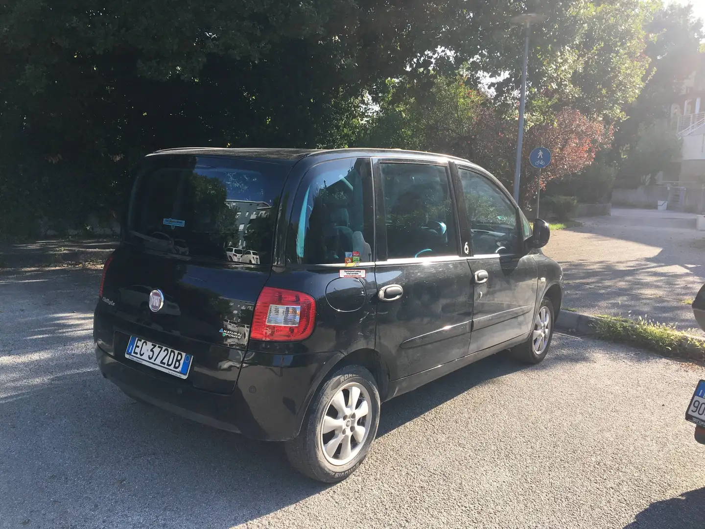 Fiat Multipla Multipla+II+2004+1.6+16v+natural+power+Active Negro - 2