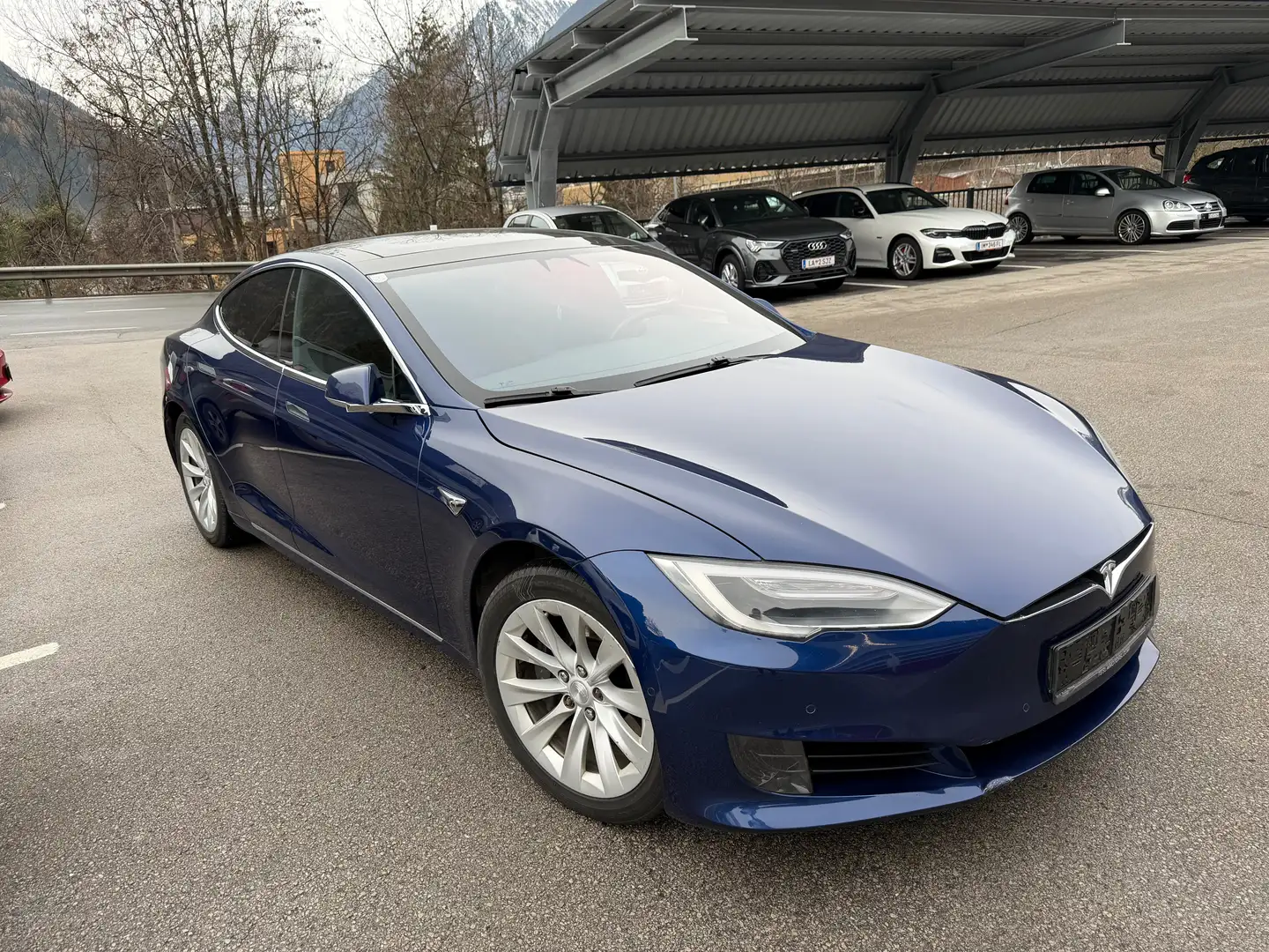 Tesla Model S Model S 75kWh FREE SUC, CCS Blau - 1