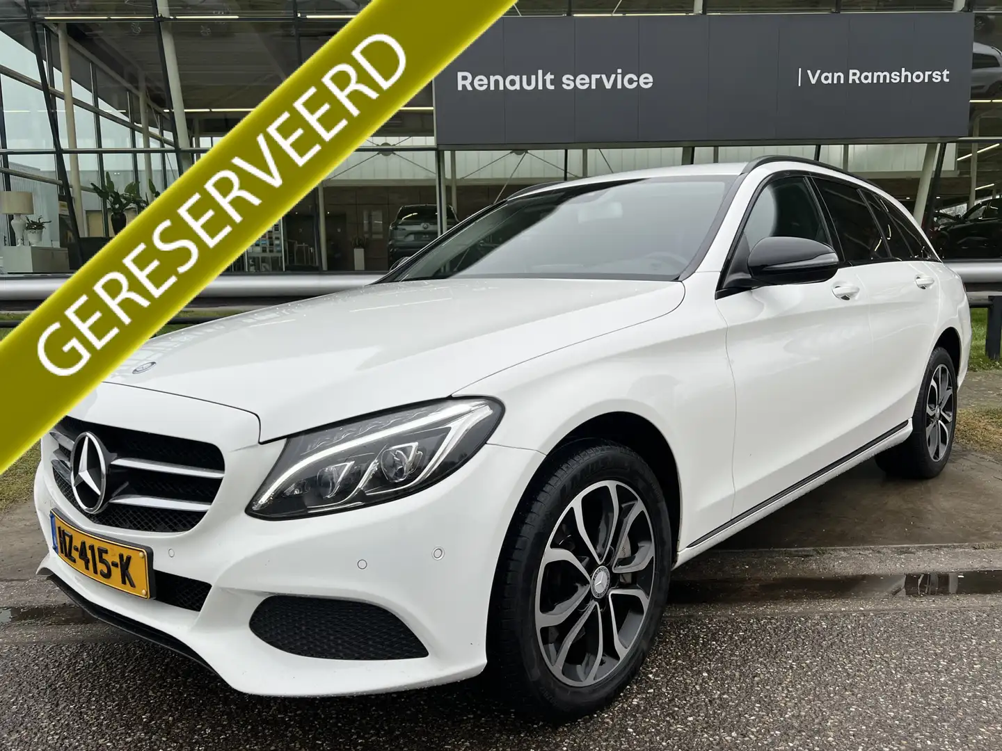 Mercedes-Benz C 350 Estate e Lease Edition / Leder / Cruise / Stoelver Blanc - 1