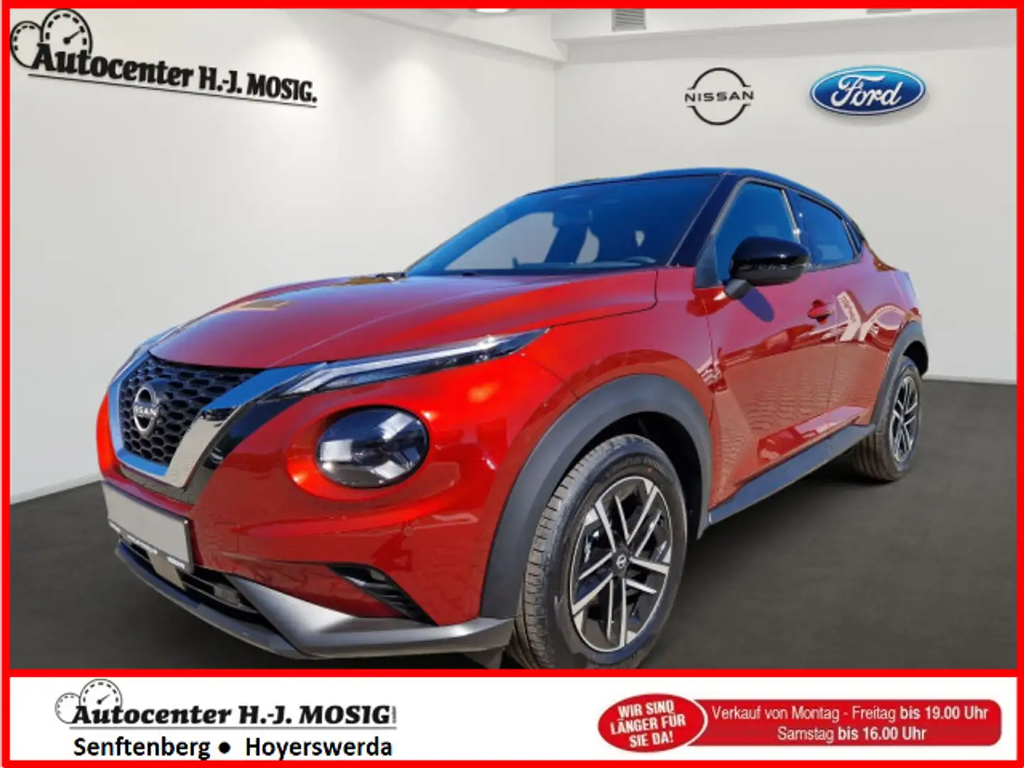 Nissan Juke N-Connecta 114PS 6MT Winter / BFS / 2 Farbe Orange - 1