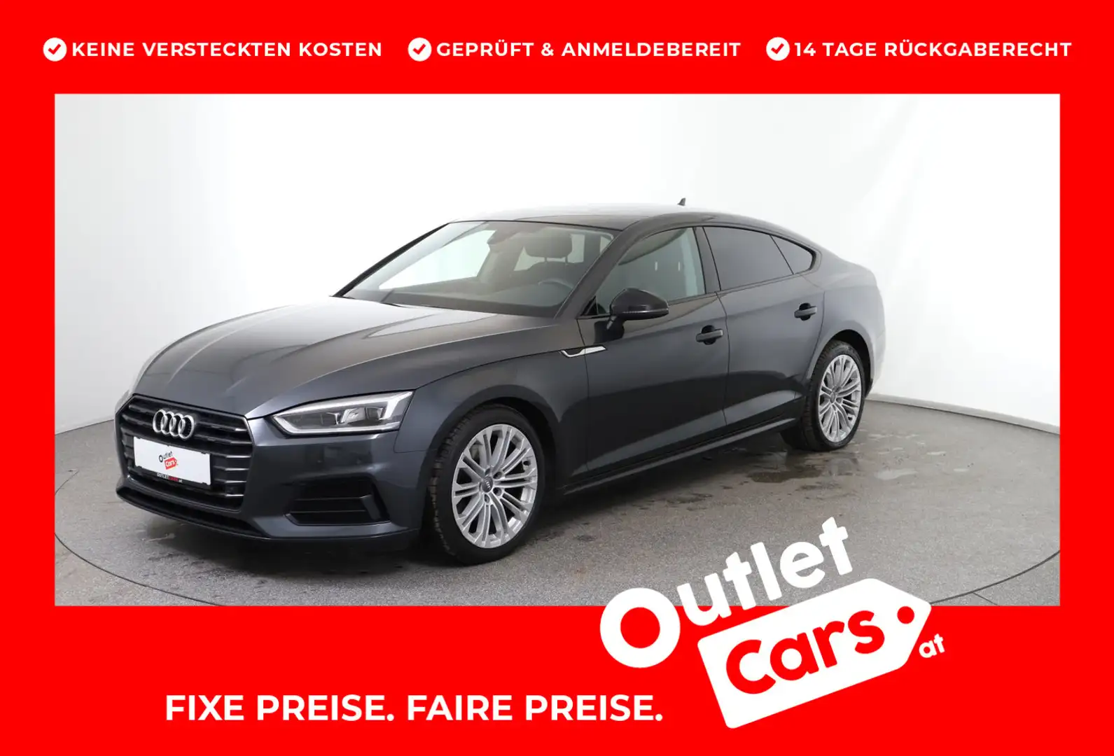 Audi A5 2.0 TDI Sport Grau - 1