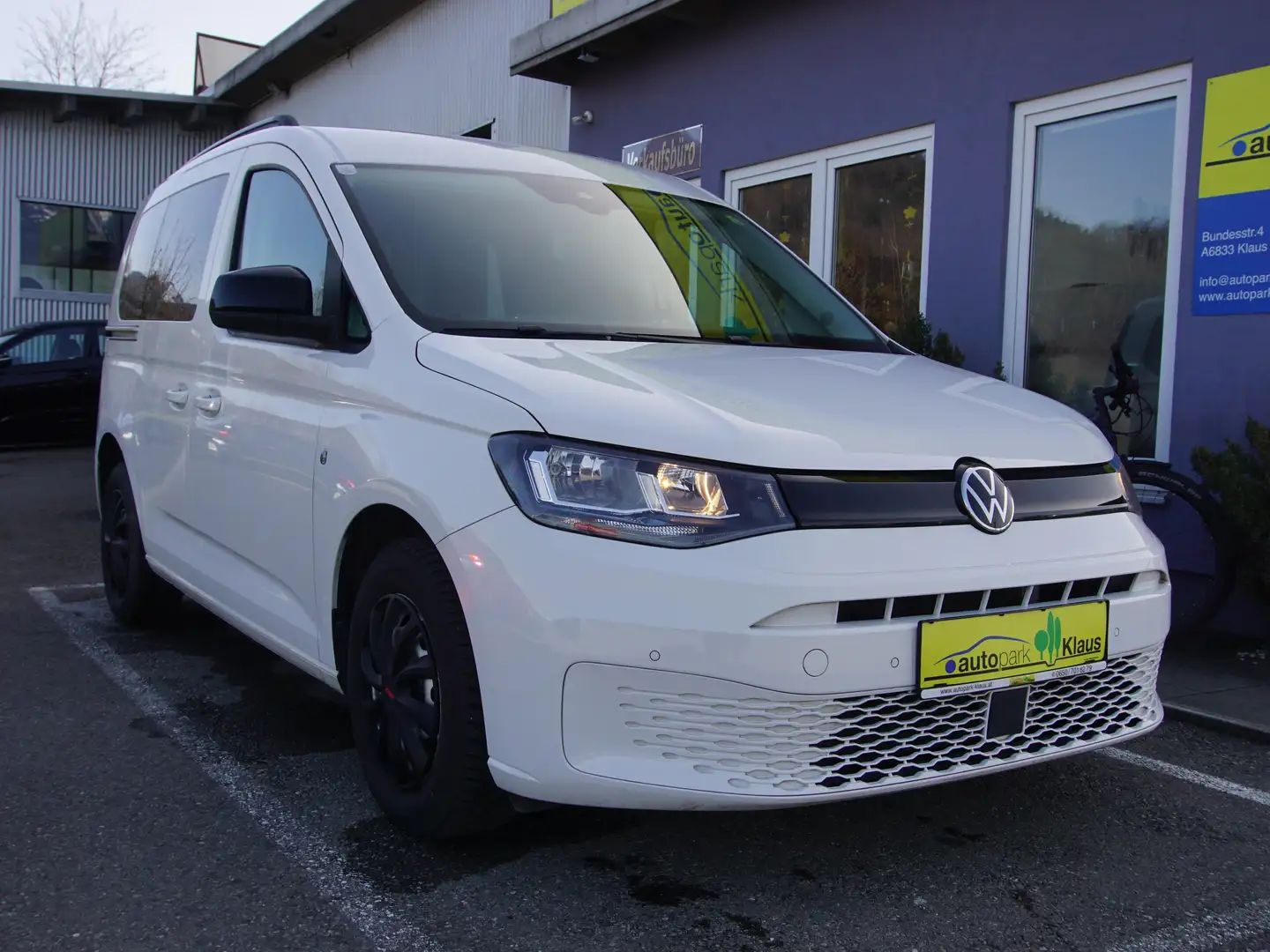 Volkswagen Caddy Basis Weiß - 1