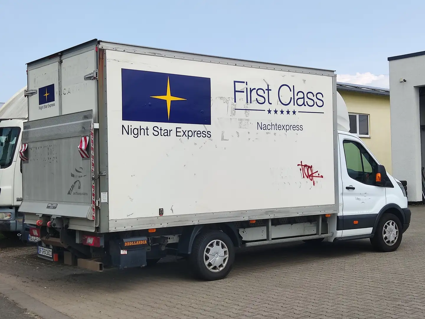 Ford Transit Transit 350 L2 HA koffer, Ladebordwand Weiß - 2