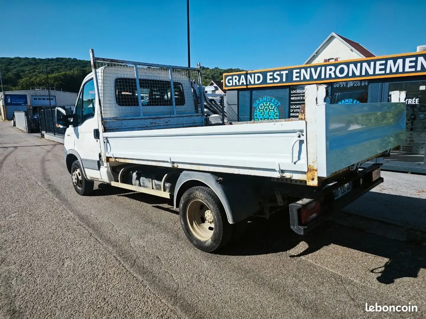 Iveco Daily Chassis-Cabine 35c13 benne Weiß - 2
