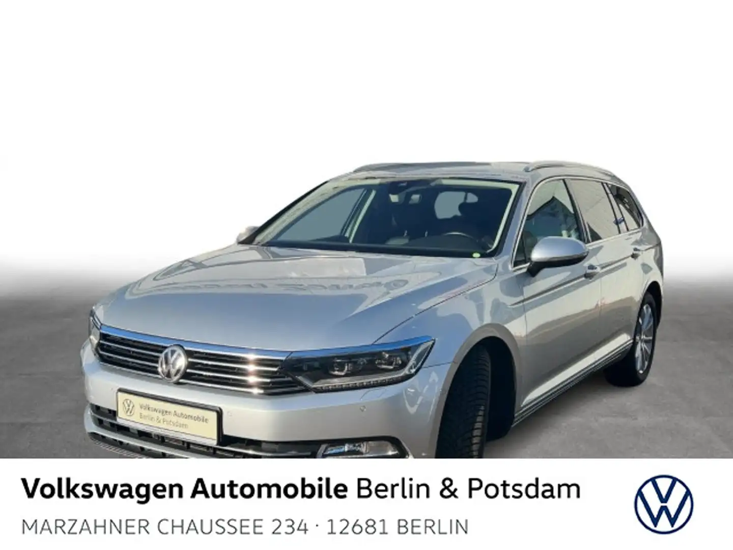Volkswagen Passat Variant 2.0 TDI DSG Highline Navi LED SHZ Silber - 1