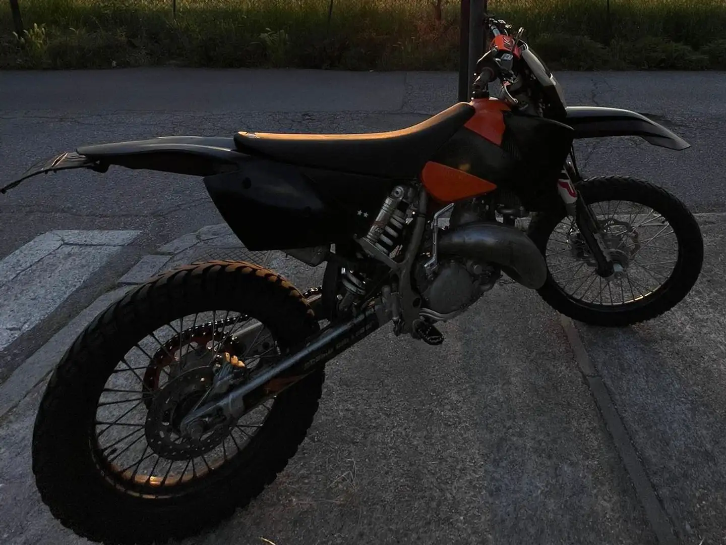 KTM 125 EXC Enduro Naranja - 1