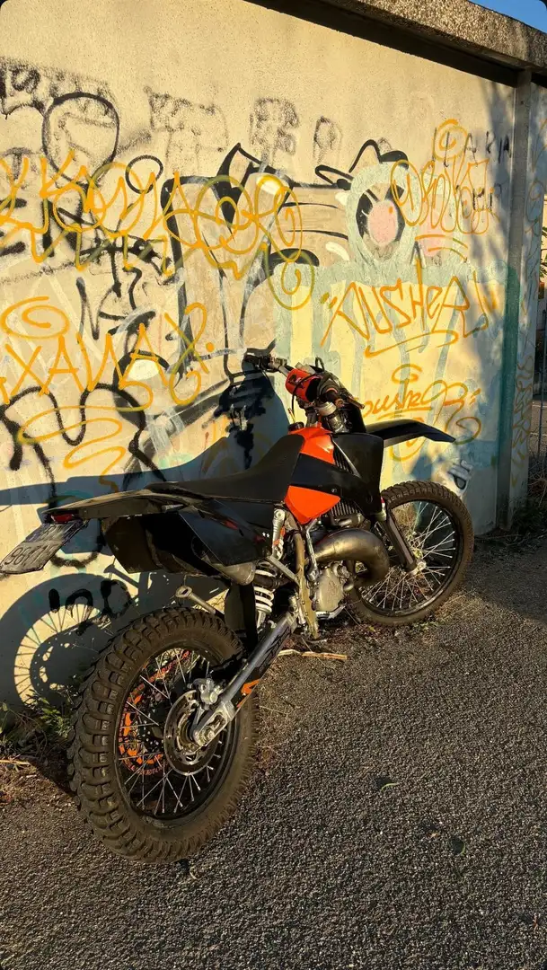 KTM 125 EXC Enduro Naranja - 2