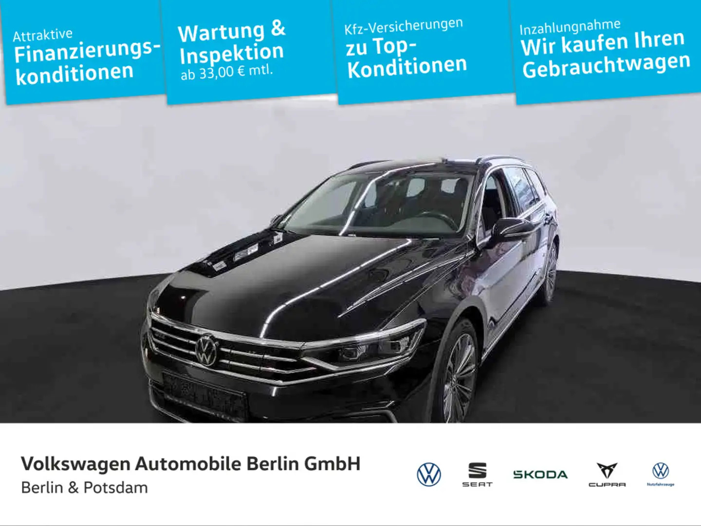 Volkswagen Passat Variant 1.4 TSI Hybrid GTE Navi IQ-Matrix Schwarz - 1