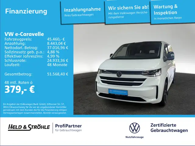 Volkswagen T7 Caravelle T7 e-Caravelle EDITION KR 8S NEUPREIS: 82626 EUR