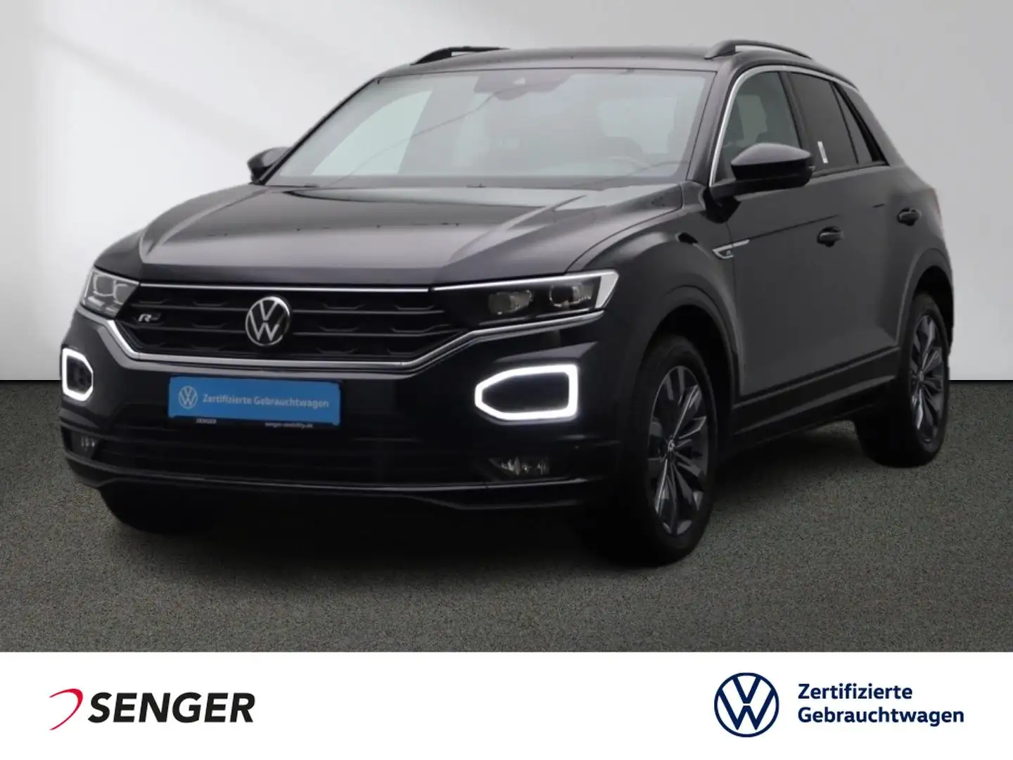 Volkswagen T-Roc R-Line 2.0 TSI 4MOTION DSG LED Navi Zwart - 1