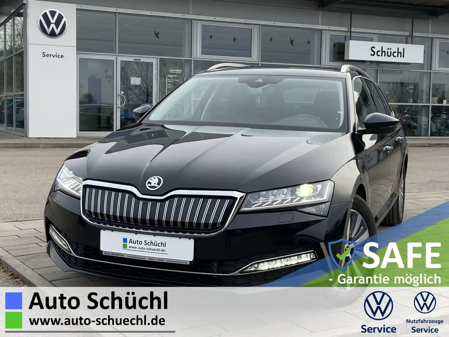 Skoda Superb Combi 1.4 TSI DSG Style EL.VORDERSITZE-ME Schwarz - 1