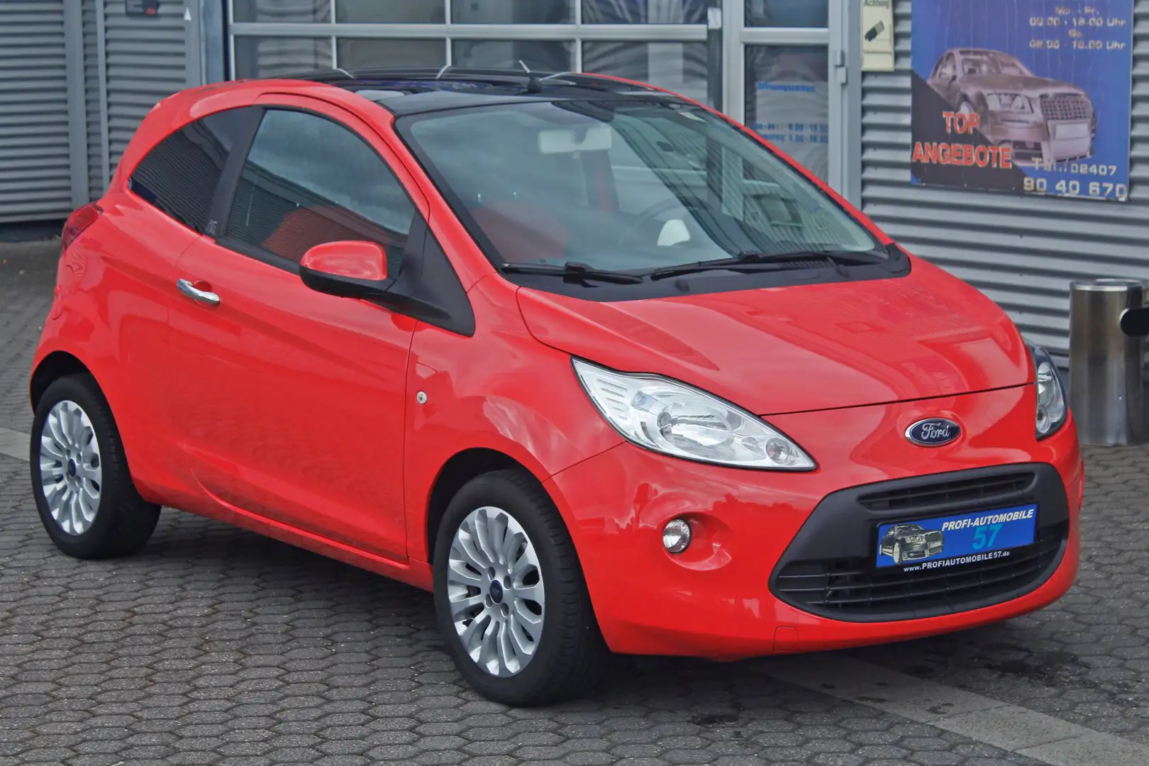 Ford Ka/Ka+ Ka 1.3 TDCi *PANORMADACH*SITZHEIZUNG*PDC* Rouge - 1