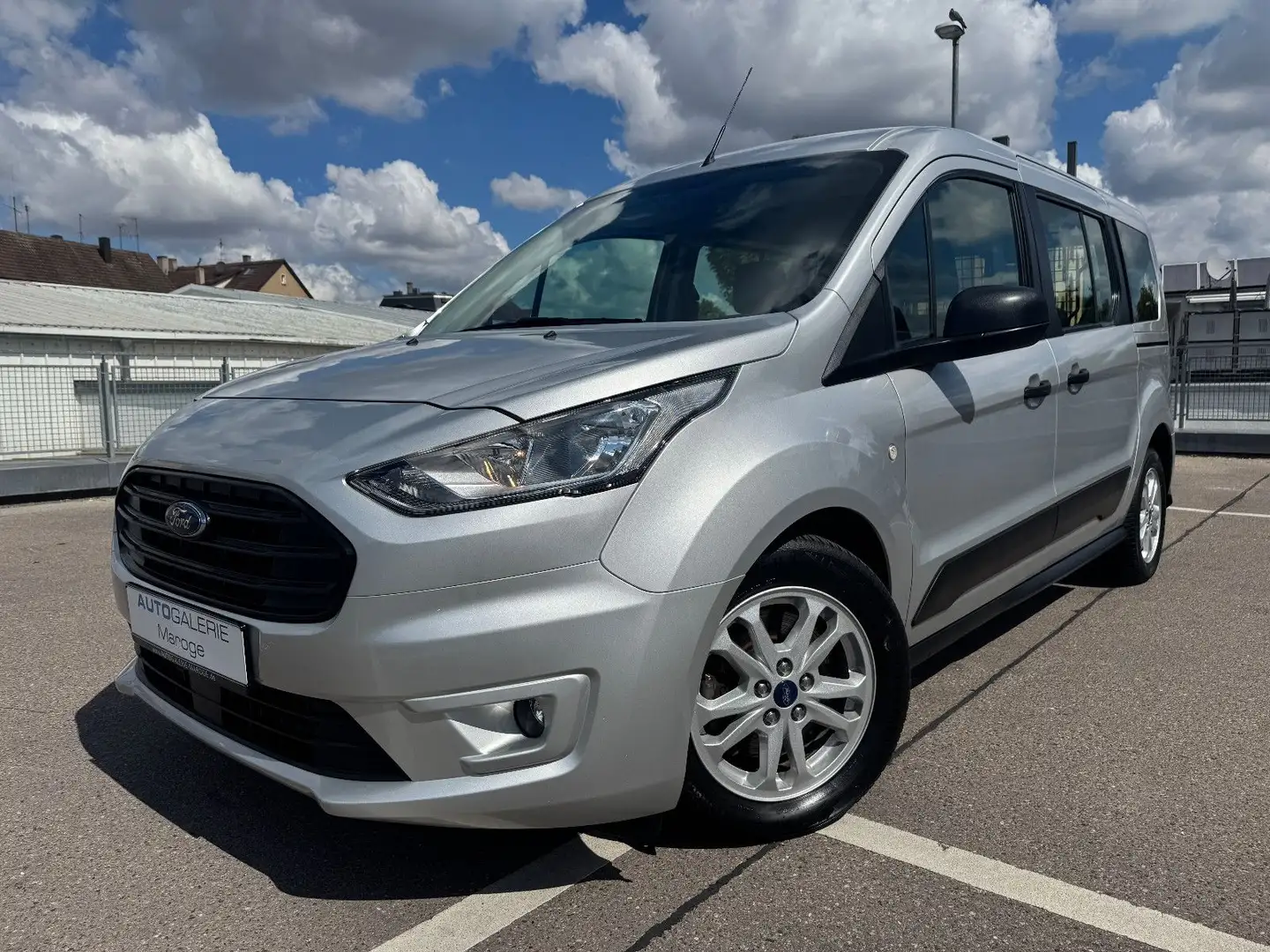Ford Transit Connect 230 L2 Autm. AHK/PDC/KLIMA/ALU Silber - 1