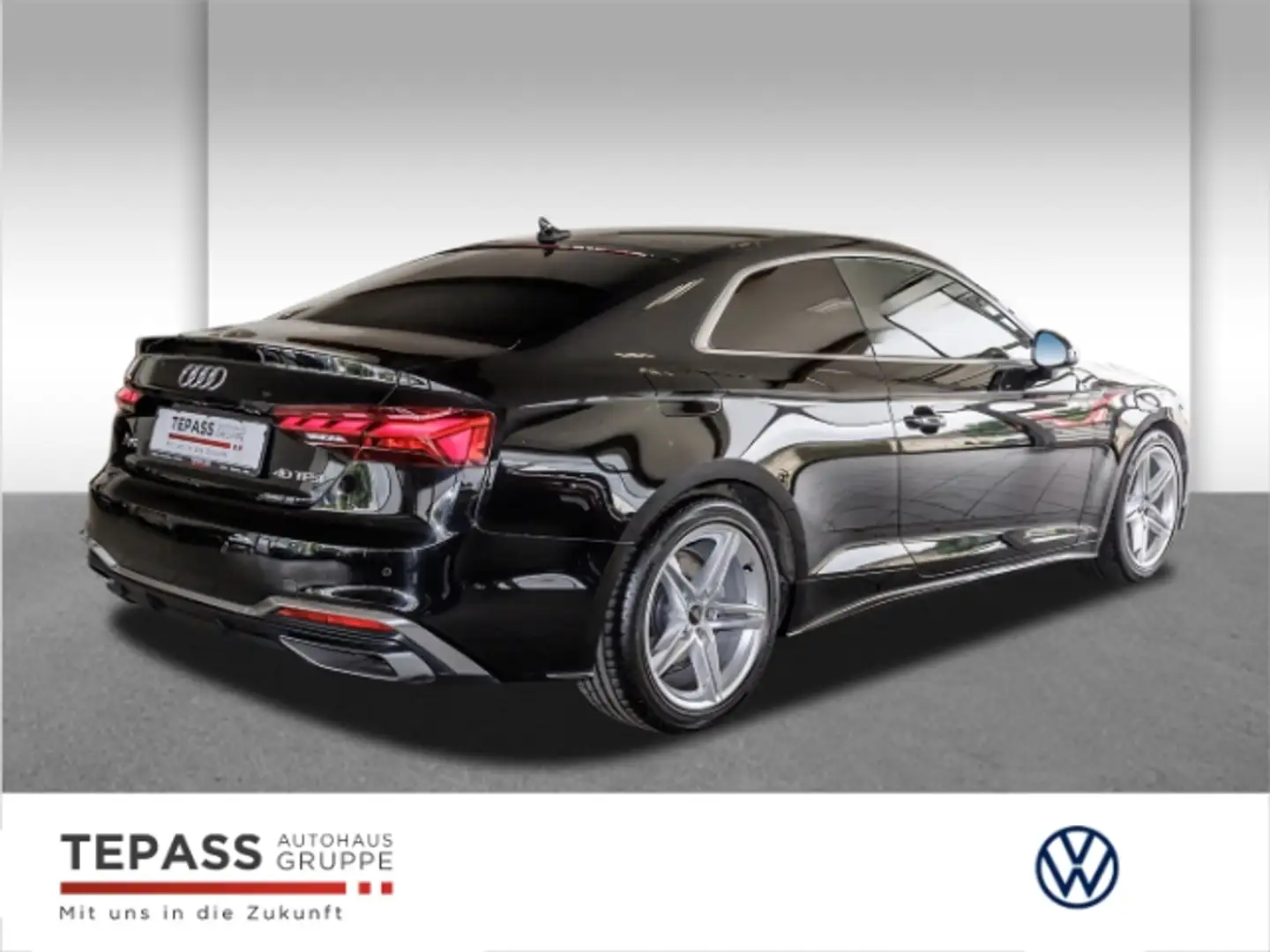 Audi A5 Coupe 40 TFSI S-Line MATRIX NAVI SHZ PDC Schwarz - 2