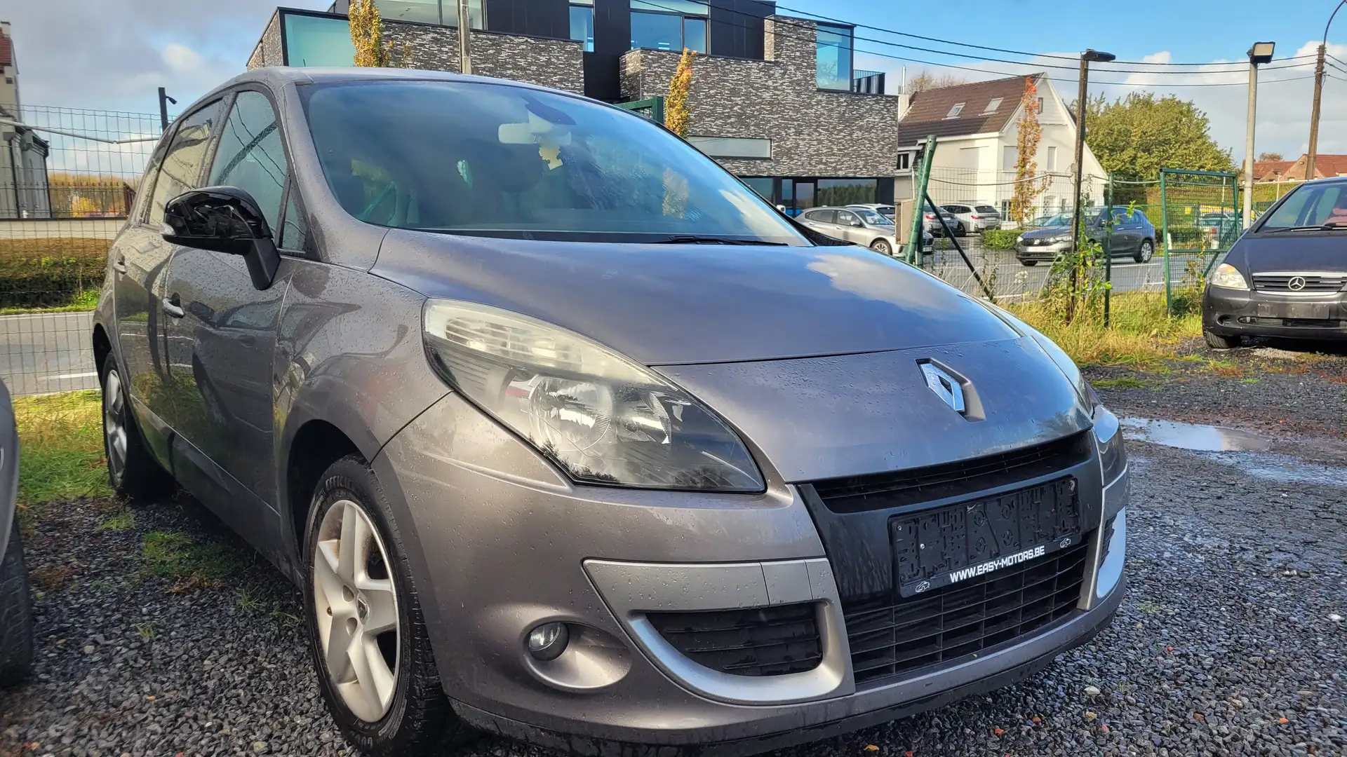 Renault Scenic 1.5dci 70kw AIRCO GPS 2011 !! EERST LEZEN !! Gris - 1