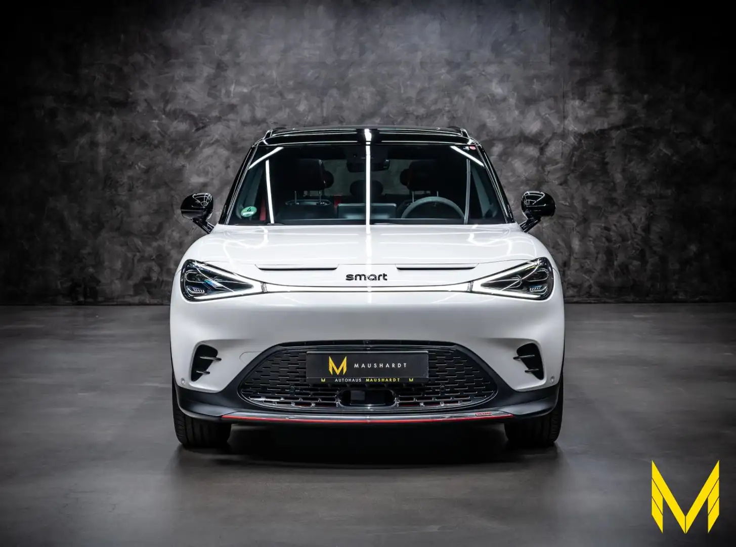 smart #1 BRABUS #4JAHREGARANTIE #STIMMT DAS? #NA LOGO! Weiß - 2