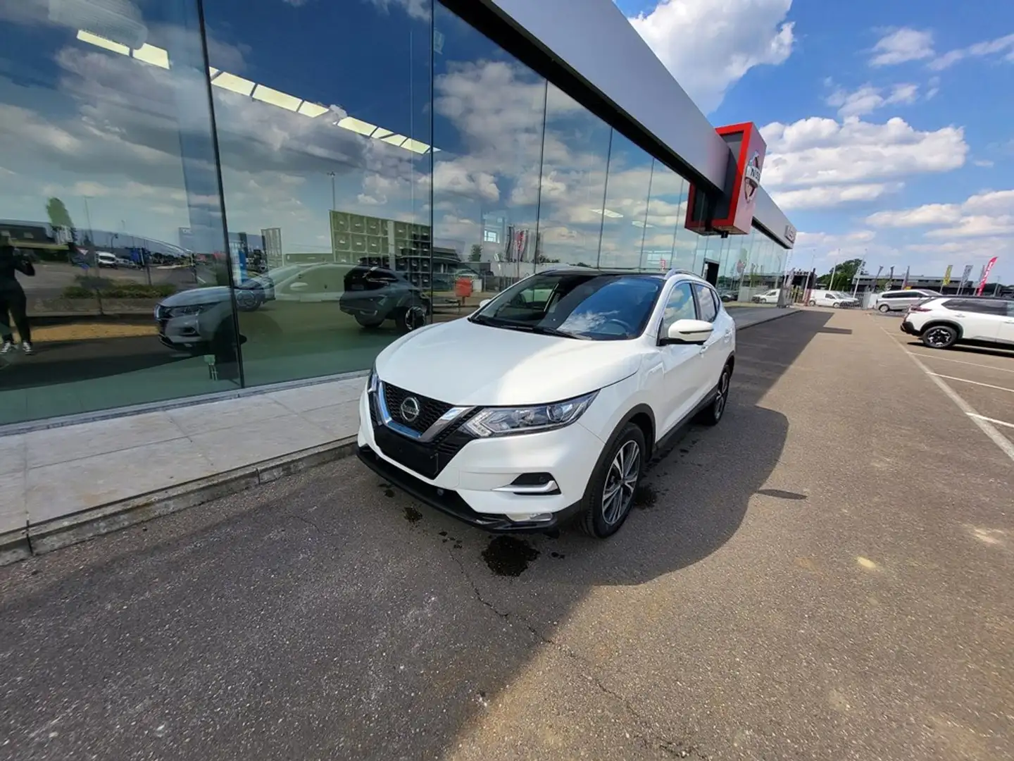 Nissan Qashqai n-connecta dig t160 Blanc - 2