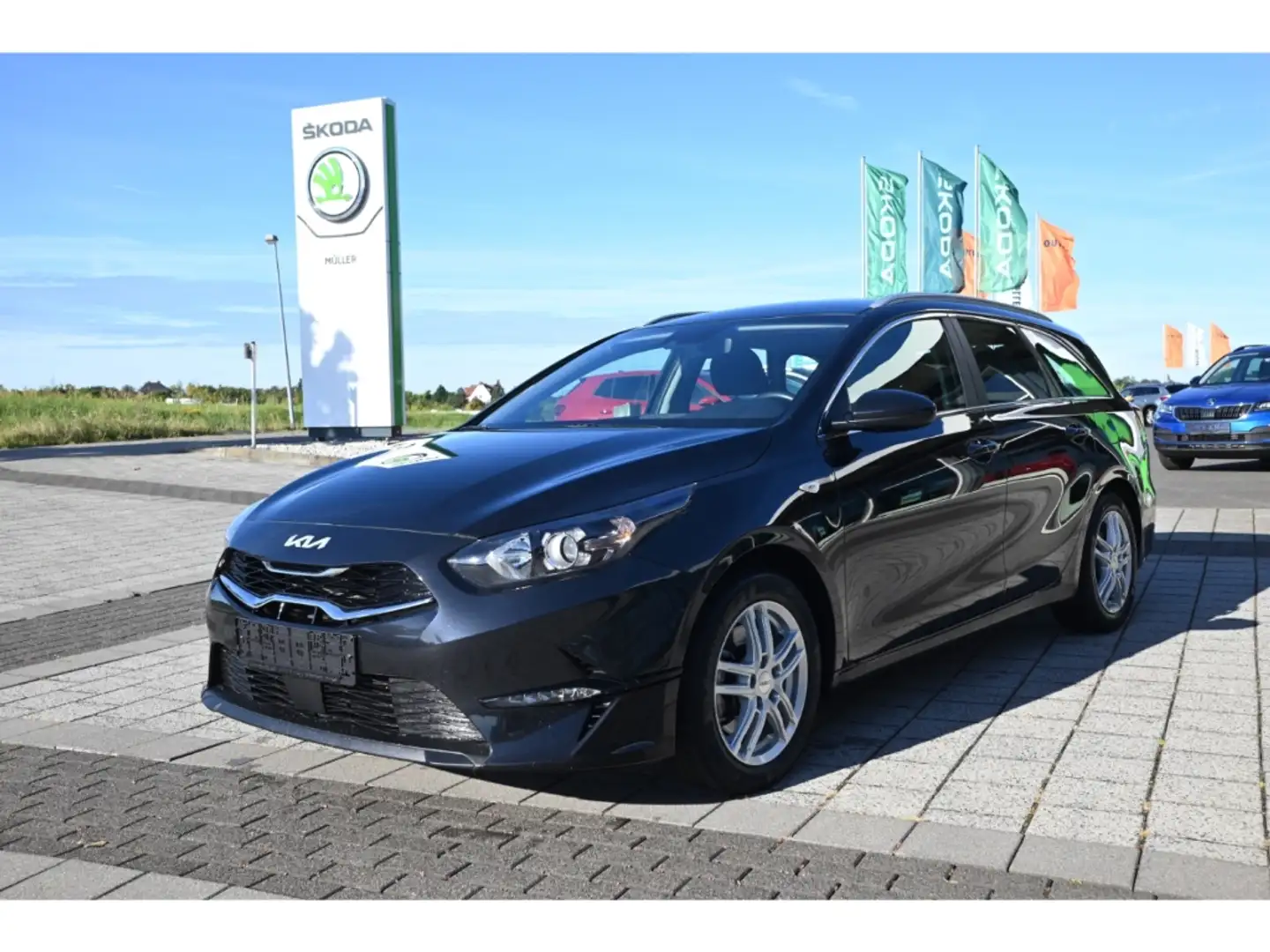Kia Ceed / cee'd Sportswagon 1.6 CRDi Vision Navi ACC Apple Noir - 2