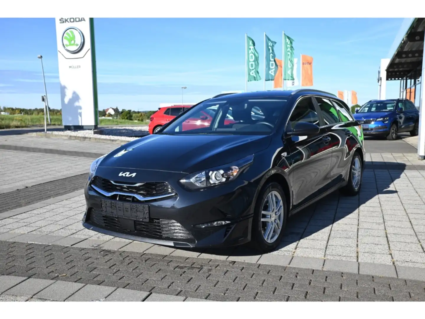 Kia Ceed / cee'd Sportswagon 1.6 CRDi Vision Navi ACC Apple Noir - 1