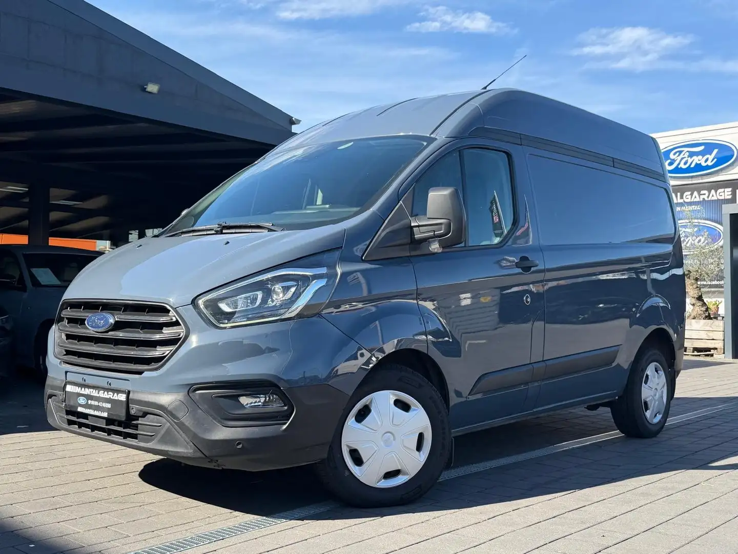 Ford Transit Custom 280 L1 Trend/PDC/Navi/Kam/Tempom Blau - 1