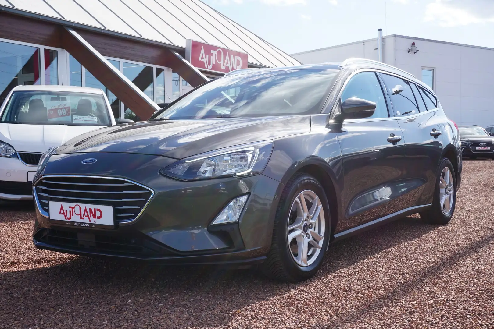 Ford Focus Turnier 1.0 EB M-Hybrid LED Klima Grau - 2