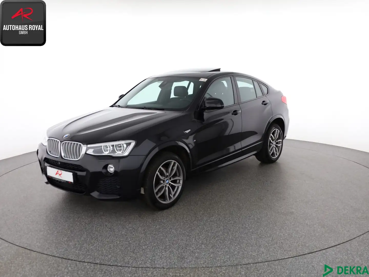 BMW X4 X4 xDrive35d M SPORT SHADOW 360GRAD,HUD,H/K,AHK Schwarz - 1