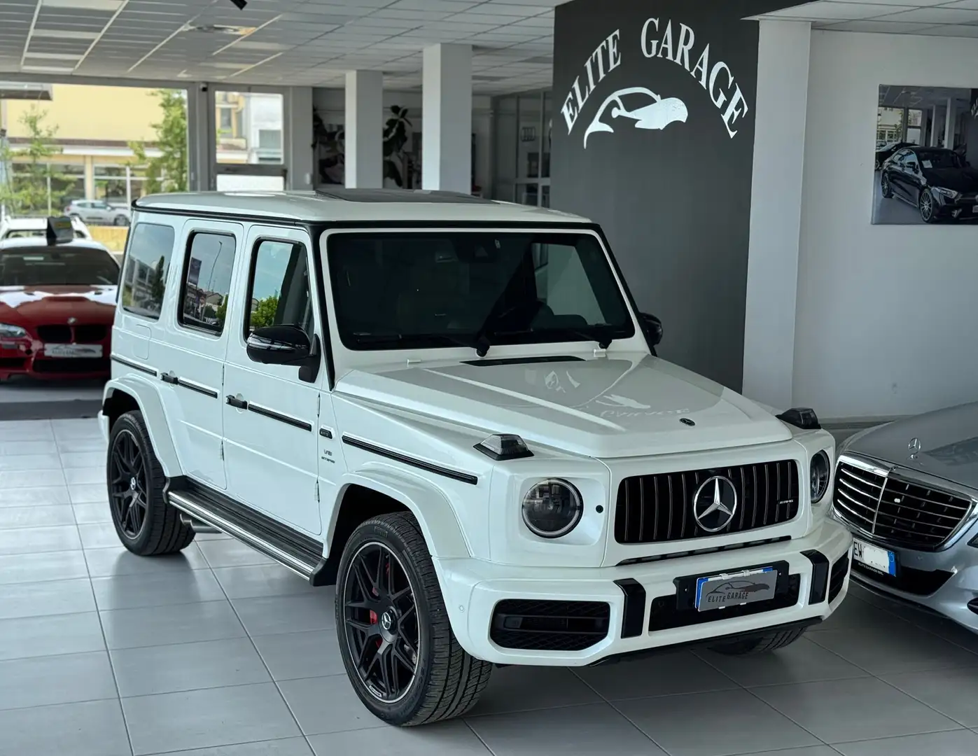 Mercedes-Benz G 63 AMG Premium Plus 585cv BIANCO PERLA GANCIO TRAINO Bianco - 1