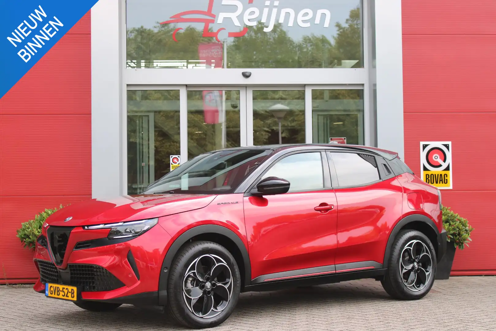 Alfa Romeo Junior ELETTRICA SPECIALE 156PK 54 kWh | BICOLOR DAK (ZWA Rouge - 1