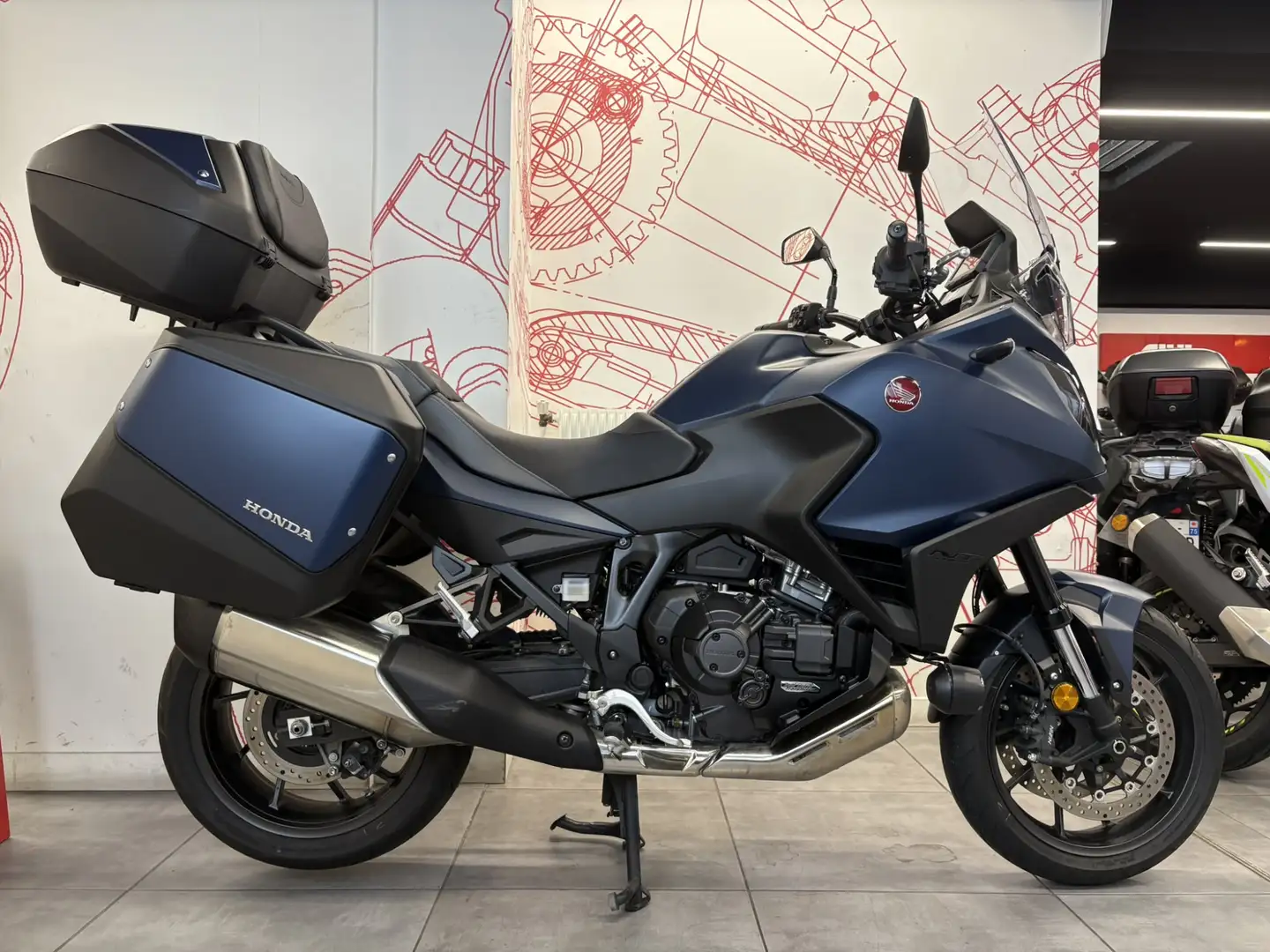 Honda NT 1100 Bleu - 1