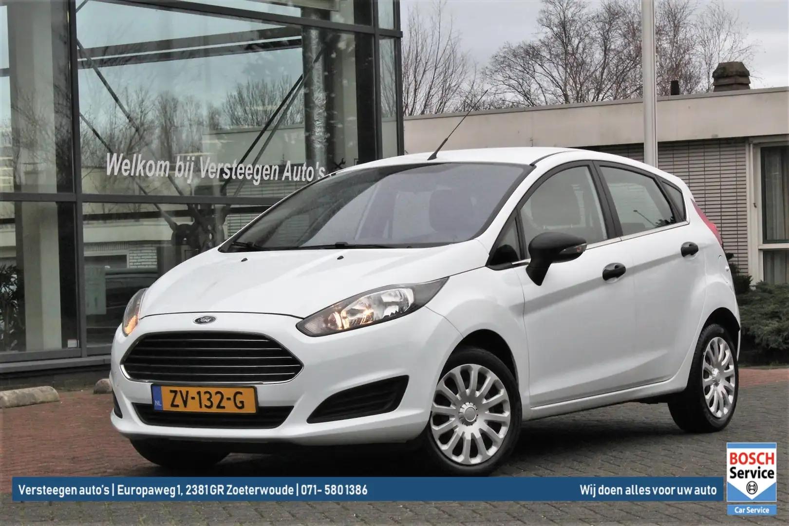 Ford Fiesta 1.6 105PK PowerShift Automaat 5D Trend | Bluetooth Blanc - 1