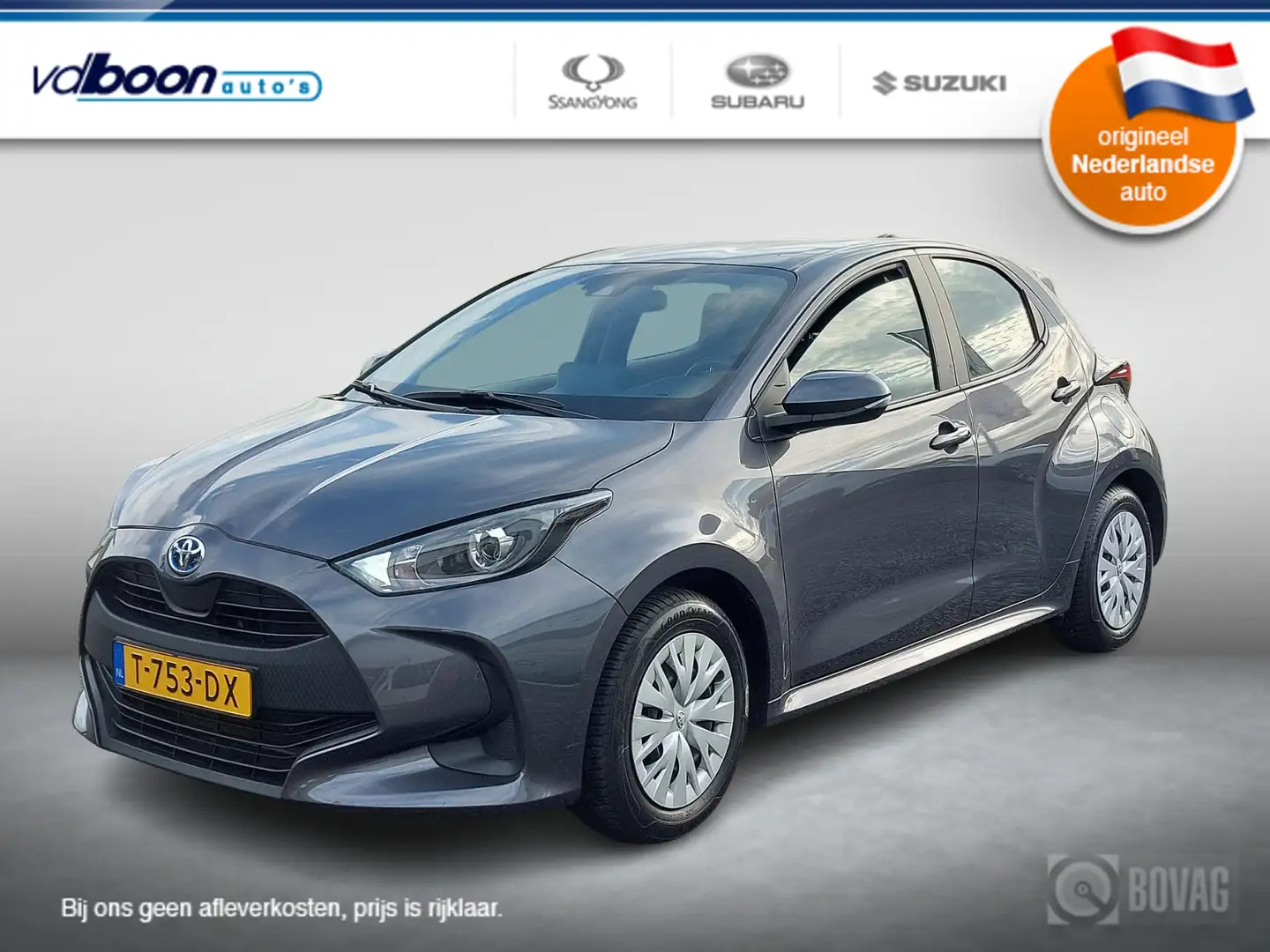 Toyota Yaris 1.5 Hybrid Active AUTOMAAT | NL-auto | rijklaarpri Grijs - 1