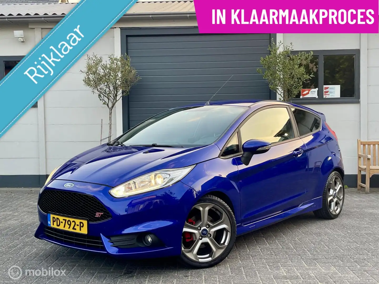 Ford Fiesta 180PK ST2|RIJKLAAR|DRIEM VV|RECARO|CAMERA|GARANT Azul - 1