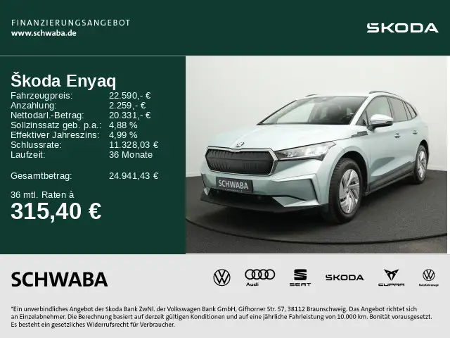 Skoda Enyaq iV 50 Loft *LED*ACC*NAVI*LANE*8-fach