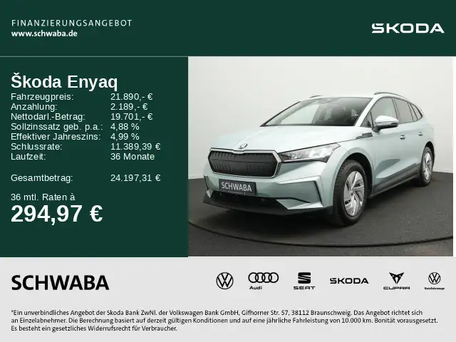 Skoda Enyaq iV 50 Loft *LED*ACC*NAVI*LANE*8-fach