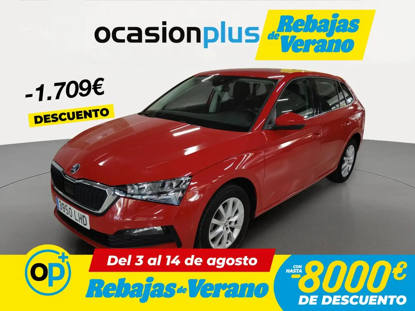 Skoda Scala 1.6 TDI Ambition 85kW Rojo - 1