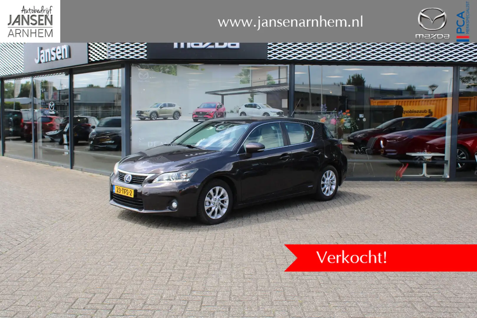 Lexus CT 200h Hybrid , Automaat, Leder Beige/creme, Cruise, Clim Marrón - 1