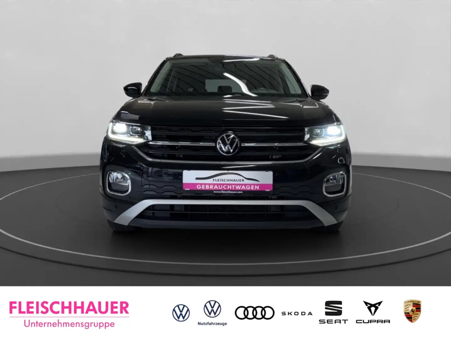 Volkswagen T-Cross Life 1.5 TSI LED+ACC+PDC V&H+SHZ+CARPLAY+DAB Schwarz - 2