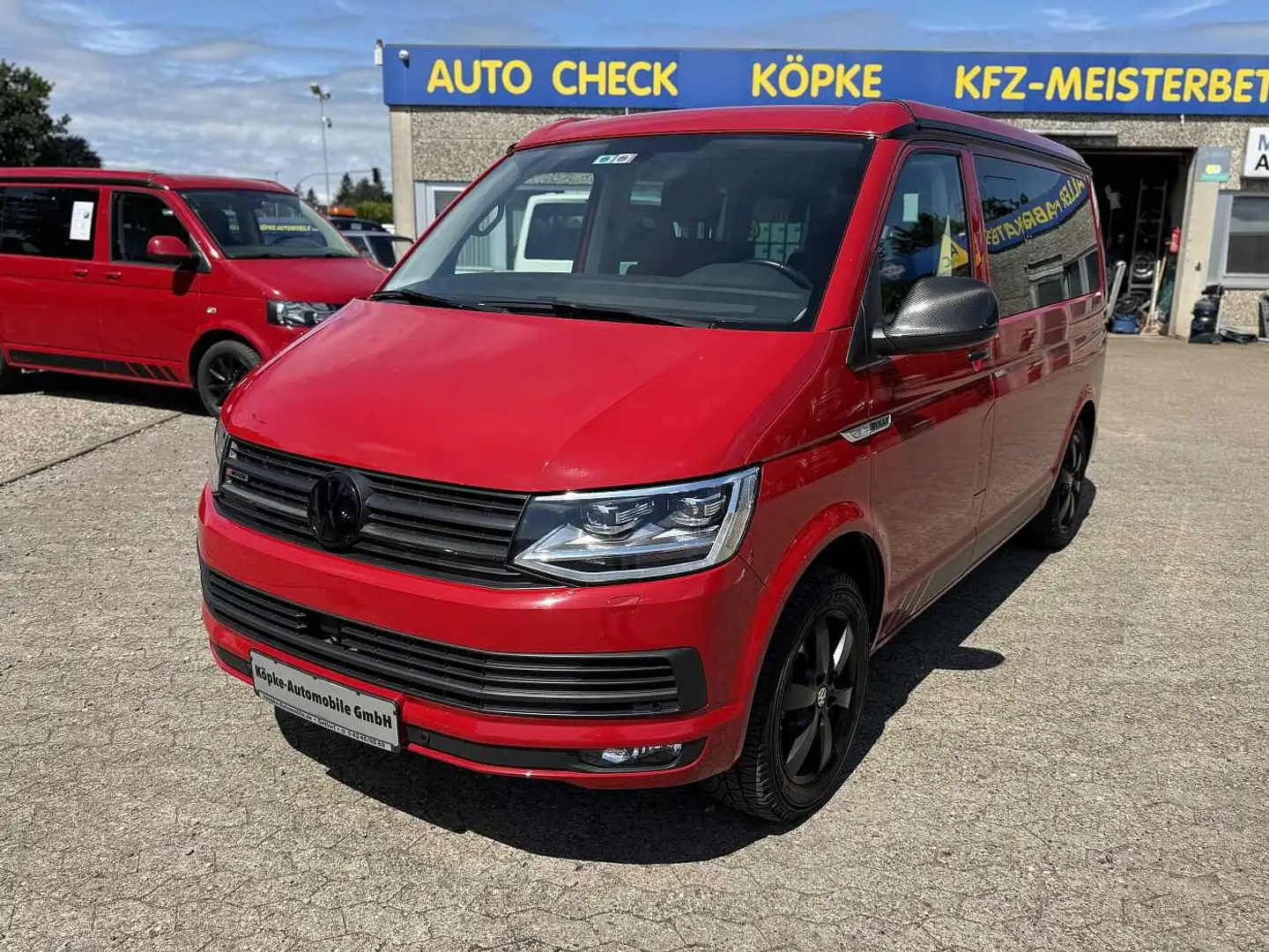 Volkswagen T6 California Califonia Beach T6 2.0 TDI DSG/ACC/Allrad/Sperre Czerwony - 2
