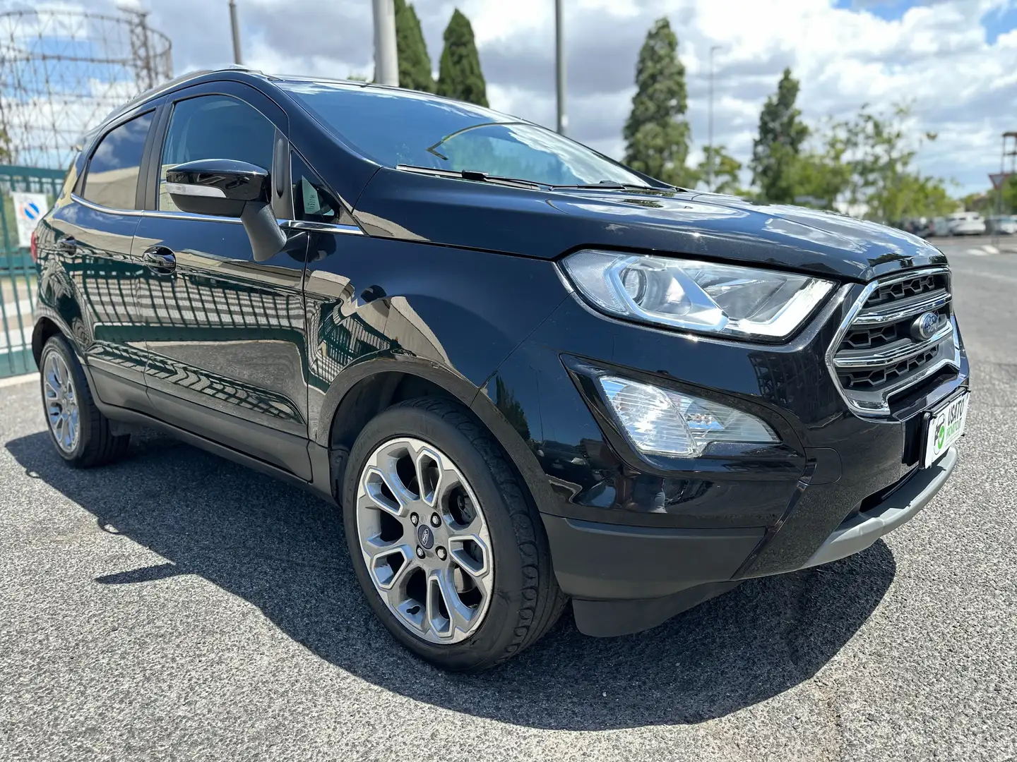 Ford EcoSport 1.0 GPL 125cv Titanium UNIPRO Garanzia + Tagliando Nero - 2