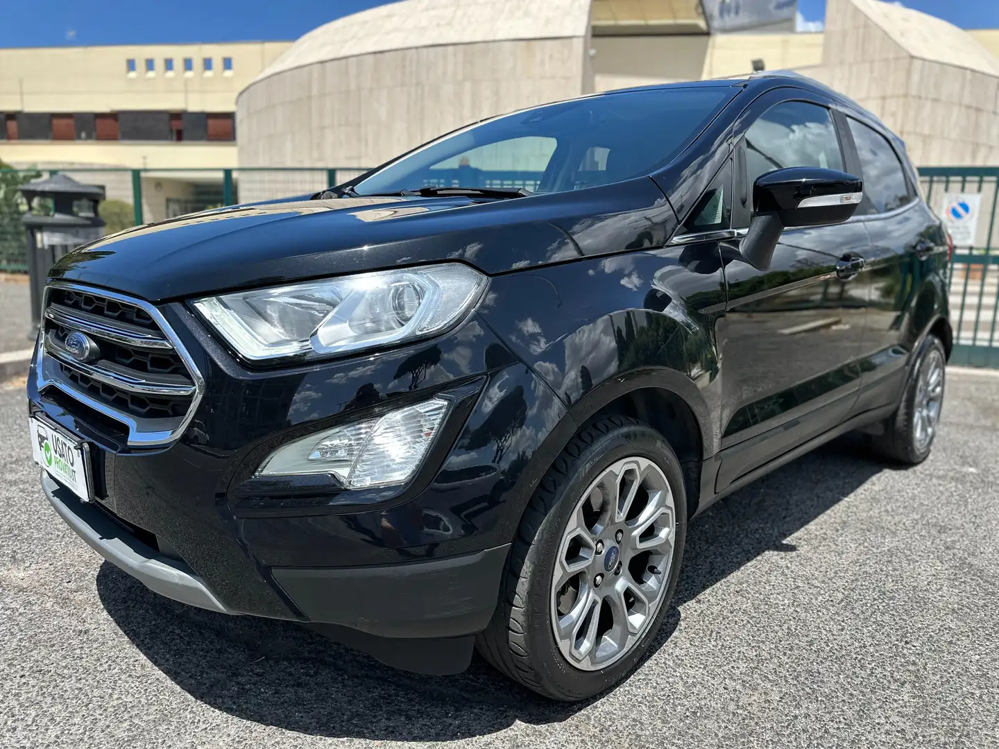 Ford EcoSport 1.0 GPL 125cv Titanium UNIPRO Garanzia + Tagliando Nero - 1