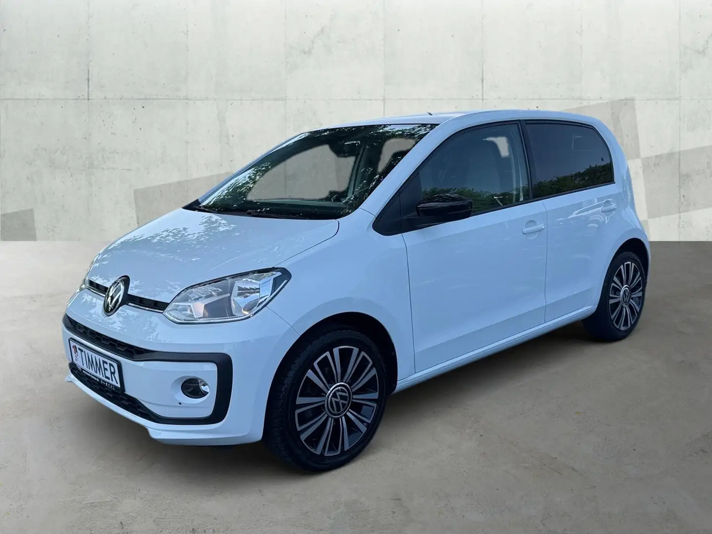 Volkswagen up! 1.0 BLACK STYLE *4-TÜR *LM *SHZ *CLIMA * Wit - 2